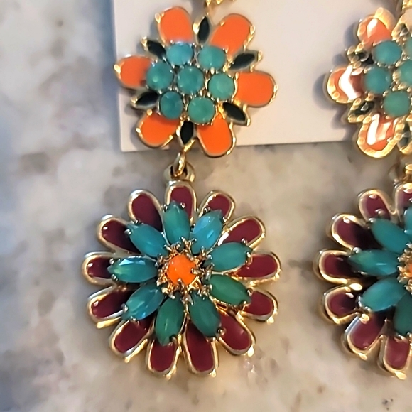 Like New Kate Spade Flower Earrings - Picture 4 of 4